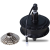36 Volt 500 Watt  Kaset Göbek Uyumlu Hub Motor Su geçirmez