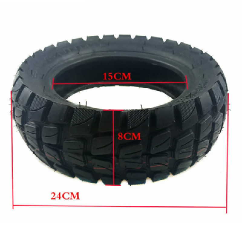 255×80 Dış Lastik Off-Road Scooter Lastiği 10 inç